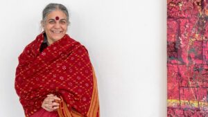 Photo of Vandana Shiva in Berlin